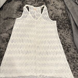 Arizona Love White Sleeveless Swim Coverup